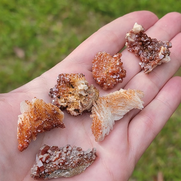 Vanadinite Specimen | Rare Crystal | Vanadinite on Barite