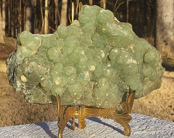 Raw Bubbly Botryoidal Prehnite | 7.7 Pounds | Specimen