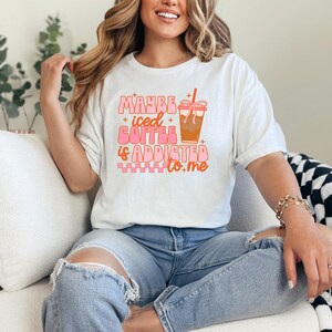 Iced Coffee tee | Iced Coffee t-shirt | Coffee Lover Gifts | Coffee Love tees | Iced Coffee Lover Gift | Iced Coffee t-shirt