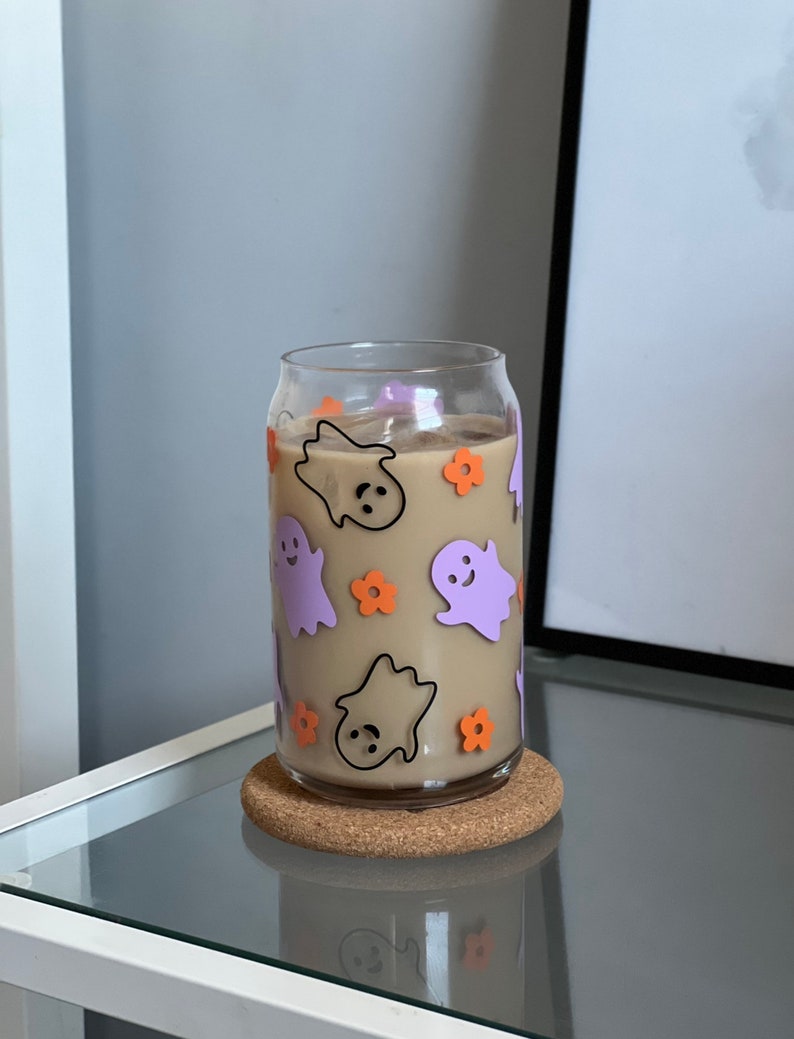 fall inspired cup 
fall themed cup 
cold brew bruja
Halloween season cup 
Halloween iced coffe cup 
cold brew lowers 
fall iced coffee cup 
fall cup 
fall glass can cup 
halloween theme cup