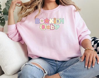 Bookish Crewneck | Reader Crewneck | Bookworm Gifts | Bookworm Sweatshirt | Booklover Gift | Booklover Sweatshirt | Bookish Sweatshirt