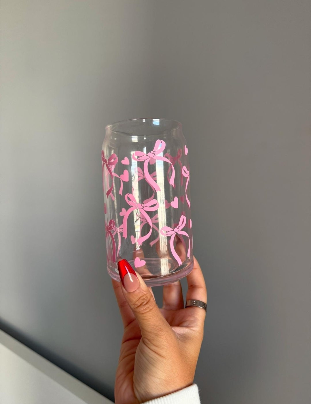 Bow Cup | Coquette Cup | Pink Bow Cup | Pink Bow Ribbon Cup | Pink Bows ...