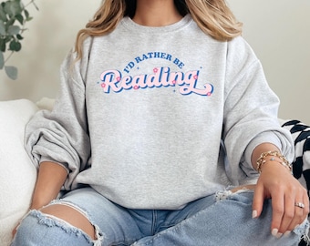 Bookish Crewneck | Reader Crewneck | Bookworm Gifts | Bookworm Sweatshirt | Booklover Gift | Booklover Sweatshirt | Bookish Sweatshirt