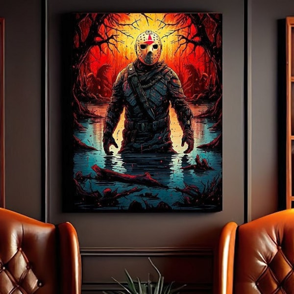 Leinwand Jason Friday the 13th