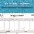 Horse Riding Planner Printable, Horseback Riding Schedule, US Letter ...