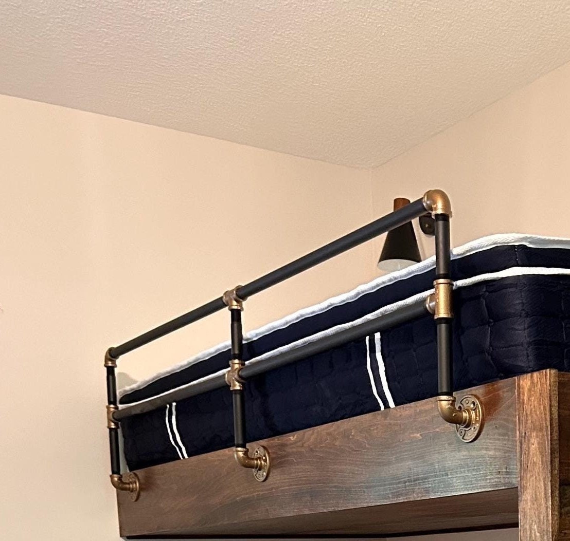 Extra Bunk Bed Rails P#1352, Two-tone Bunk Bed Guardrail, 3/4
