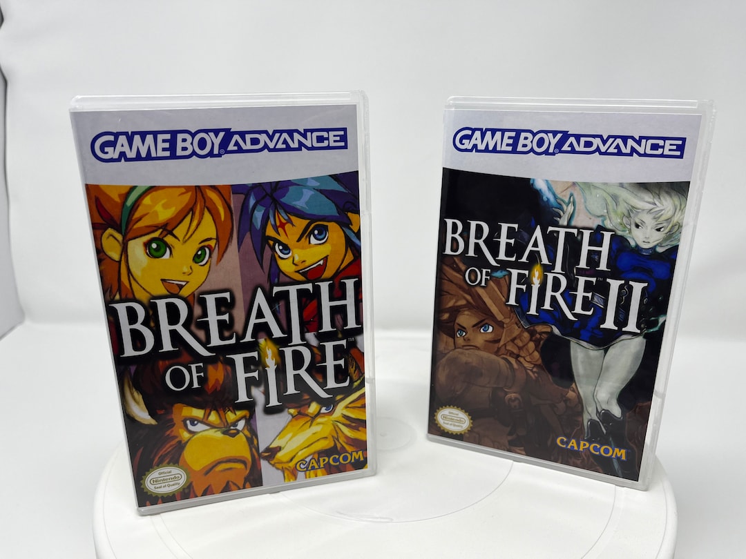 Breath of Fire 1 & 2 Custom Gameboy Advance Case for Nintendo Switch