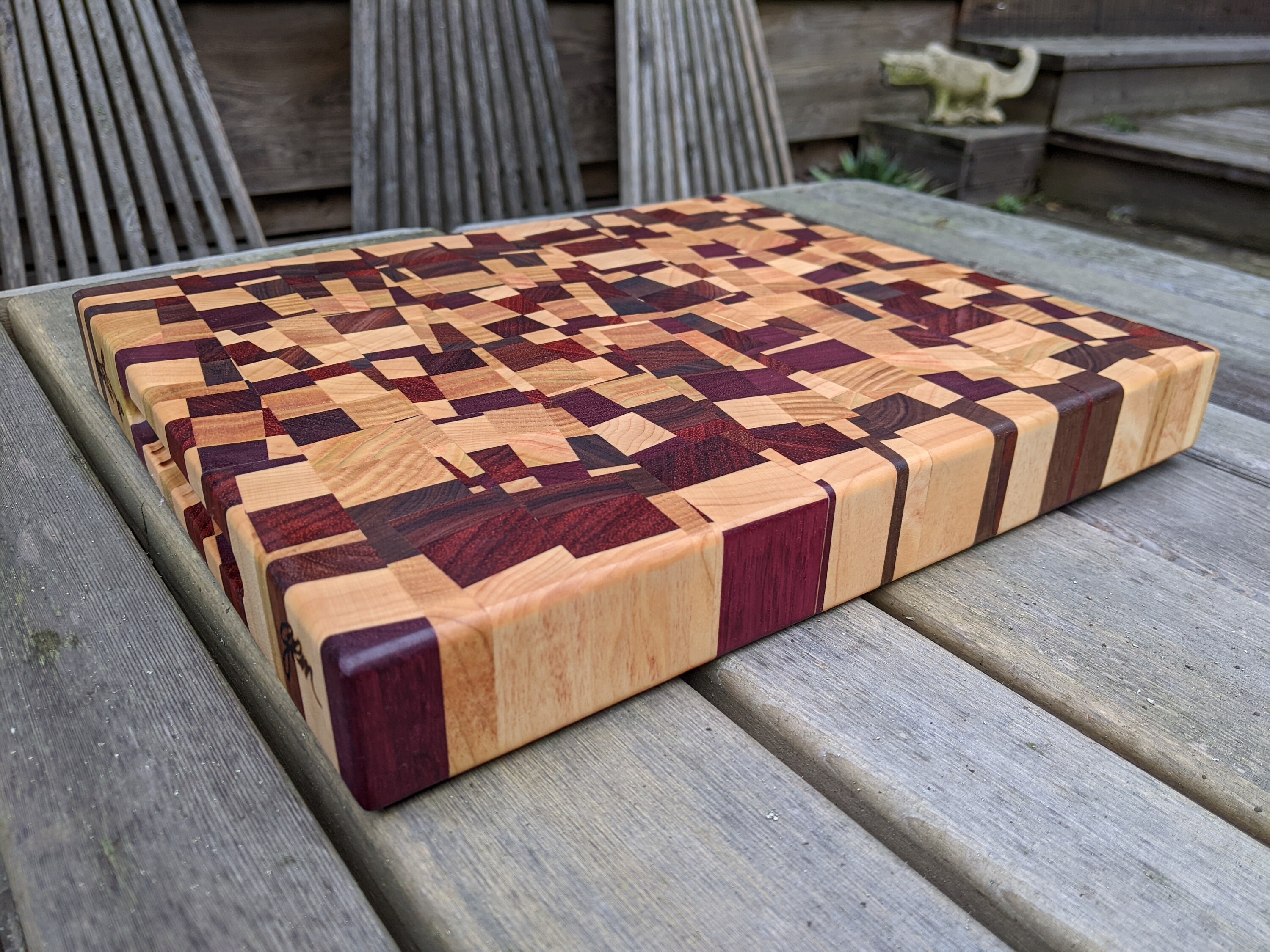 Chaotic End Grain Cutting Board Etsy
