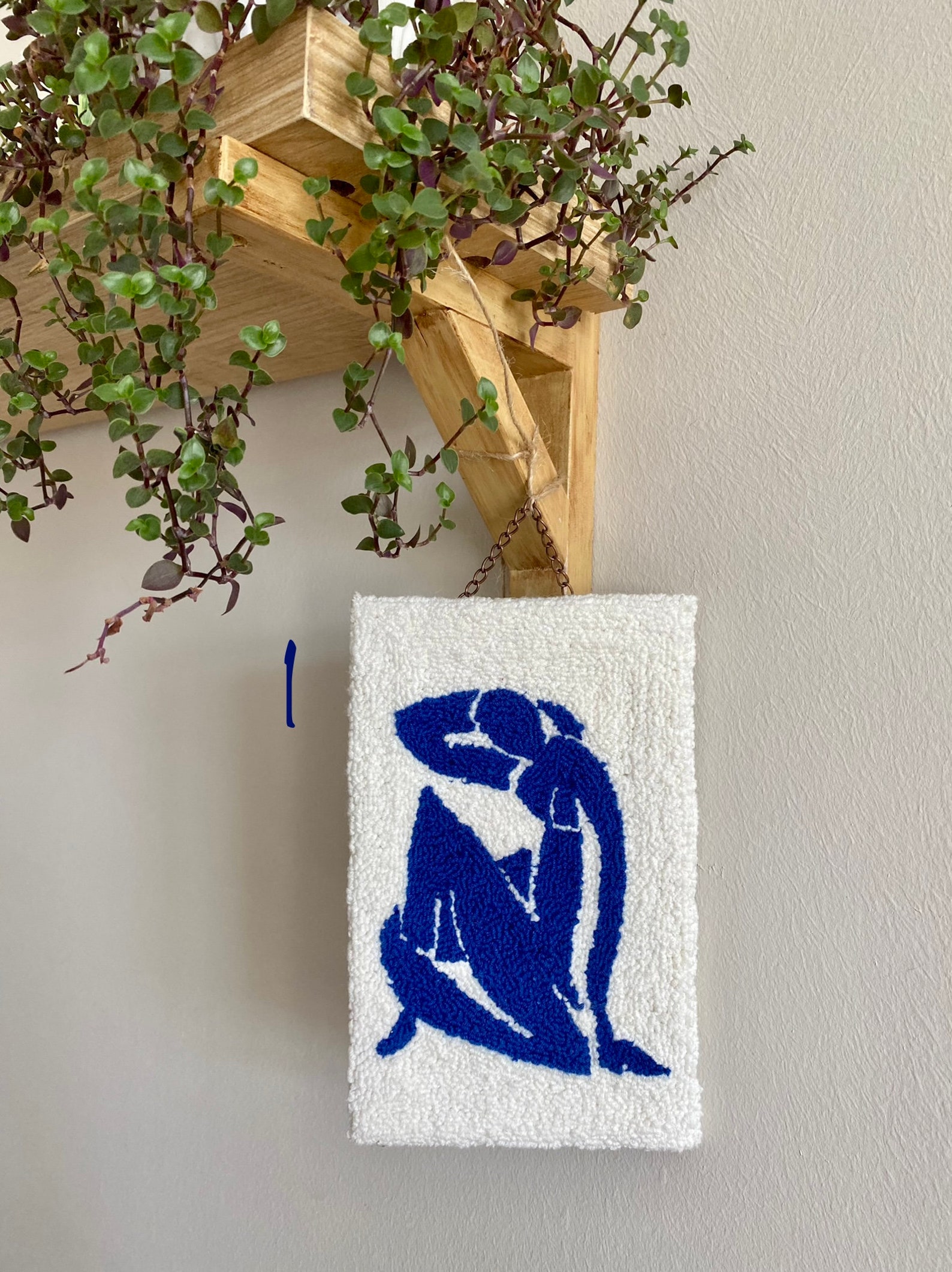 Punch Needle Wall Decor Punch Needle Wall Hanging Tufted Etsy