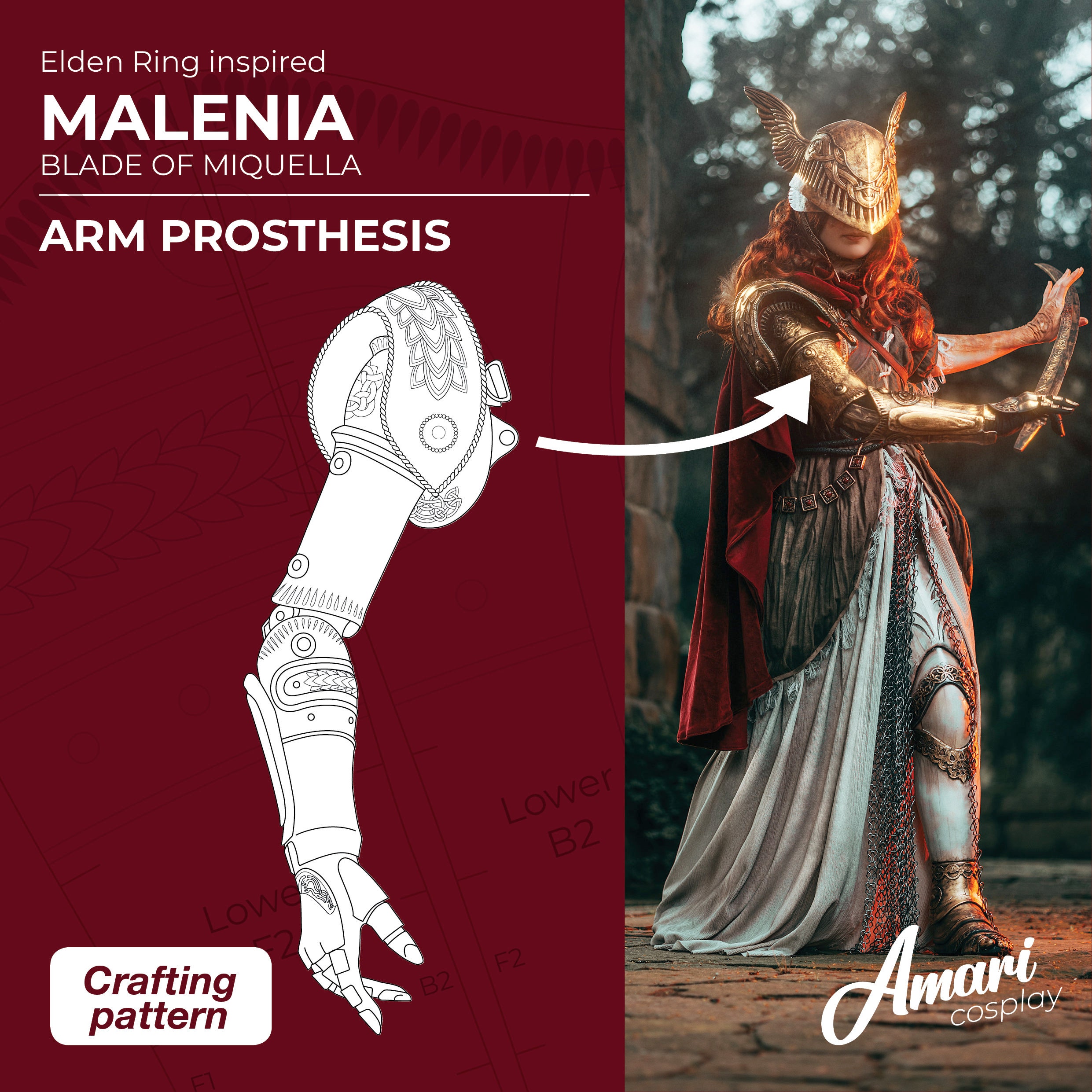 ピュアアーツ ELDEN RING ARM OF MALENIA マレニアの義手 Elden Ring: Arm of Malenia Life-Size Replica by PureArts