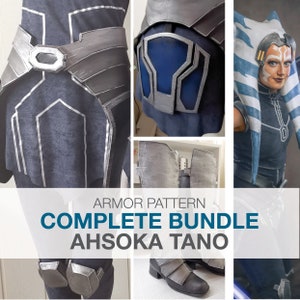 Ahsoka Tano Clone Wars 7 inspirierte Cosplay Pattern - Complete Bundle (DIGITAL files only!)