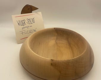 Decorative wooden bowl, jewelry bowl, business card holder