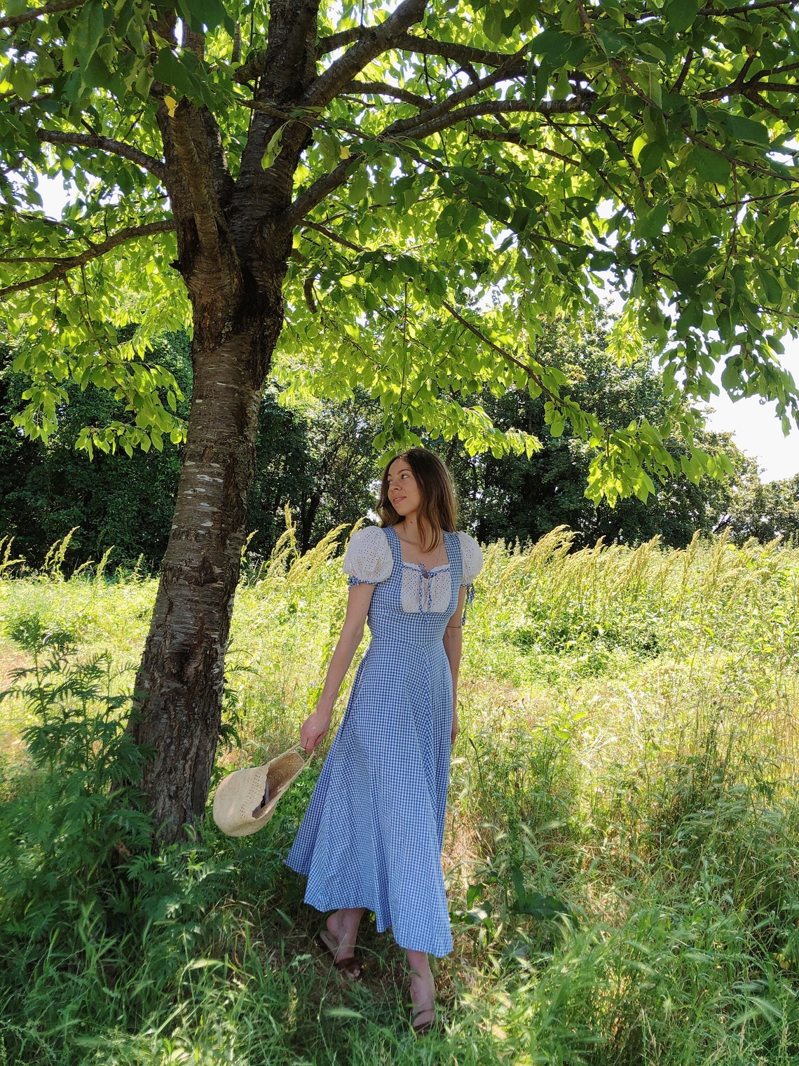 Picnic Pink Gingham Top main image 1
