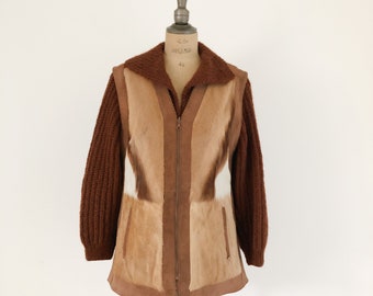 Wendbare Pelzjacke