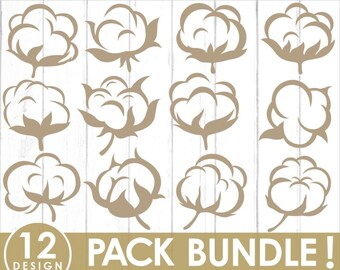 Cotton svg | Etsy