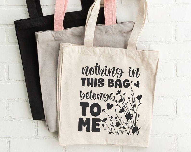 Tote Bag Svg Bundle Funny Tote Bag Svg Shopping Bag Svg - Etsy UK