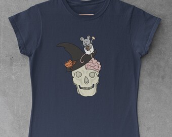 Witch Skull T-Shirt