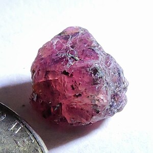 3.24 Carat Rough Natural Sapphire Crystal from Tanzania. Not Treated.