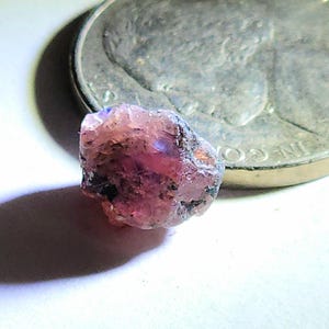 4.66 Carat Rough Pink Sapphire Crystal