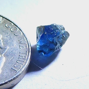 1.55 Carat Blue Clear rough Sapphire from Australia