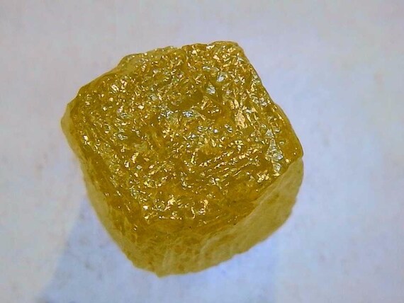 1 14 Carat Golden Yellow Natural Cubic Rough Diamond Etsy 1 14 Carat Golden Yellow Natural Cubic Rough Diamond Etsy