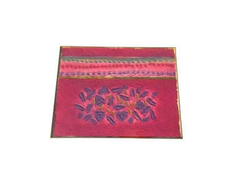 Postmodern 1980s 80s painting wall art modern mid century brass