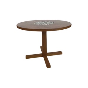 Mid century danish modern teak tile table Denmark