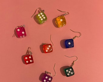 Matching Dice Earrings
