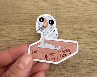 Funny Goose Sticker