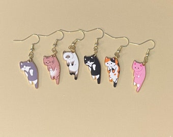Cat Hanging Earrings
