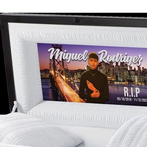 Casket Panel Inserts - San Francisco Life Style (City Collection), Casket Inserts, Casket Panels