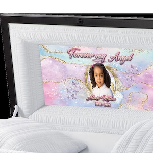 Casket Panel Inserts - Baby Girl (Urban Collection), Casket Inserts, Casket Panels, Casket Head Panel Inserts