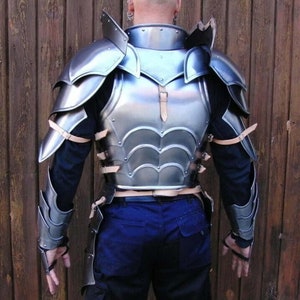 18GA SCA Steel Medieval Wearable Half Body Plated Armor Suit - Etsy