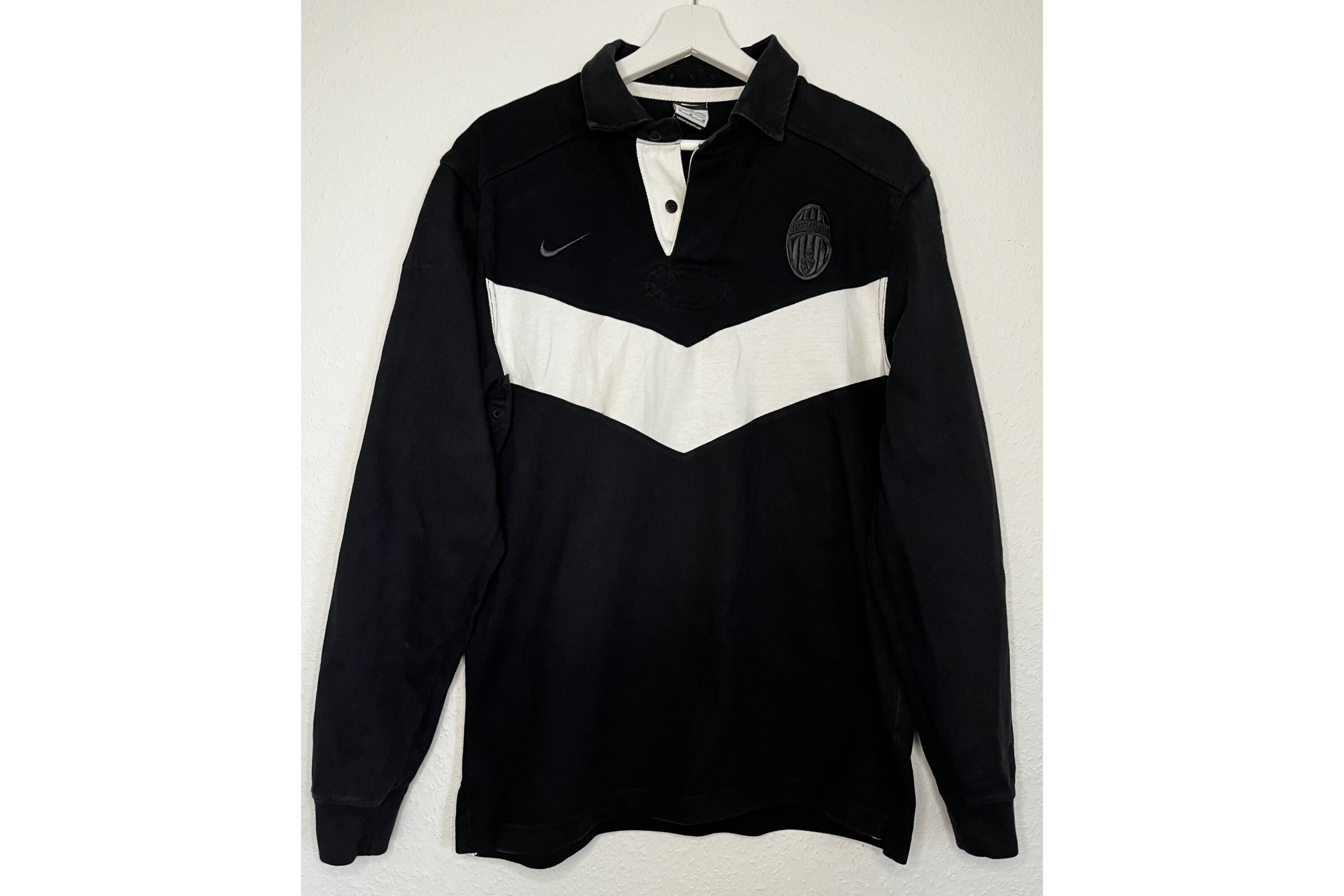 Vintage Nike Polo Sweatshirt Juventus 