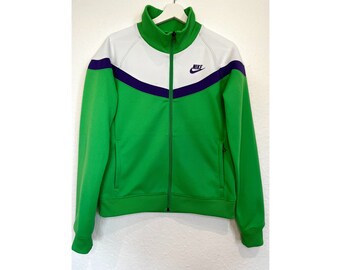 nike sweatshirt green vintage