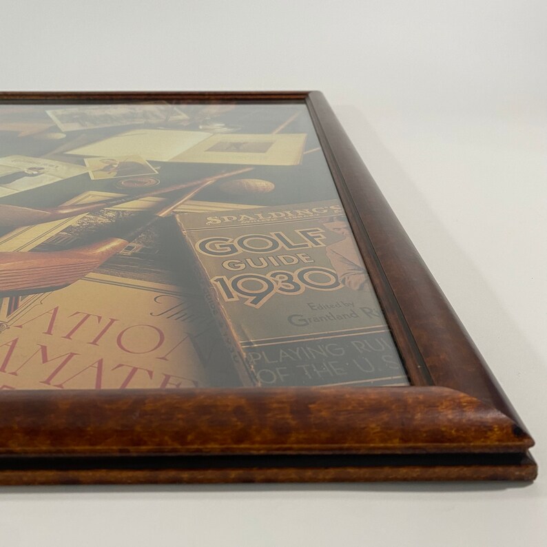 Vintage Golf Wall Art Large Framed Decor 1994 Classic Sports Etsy