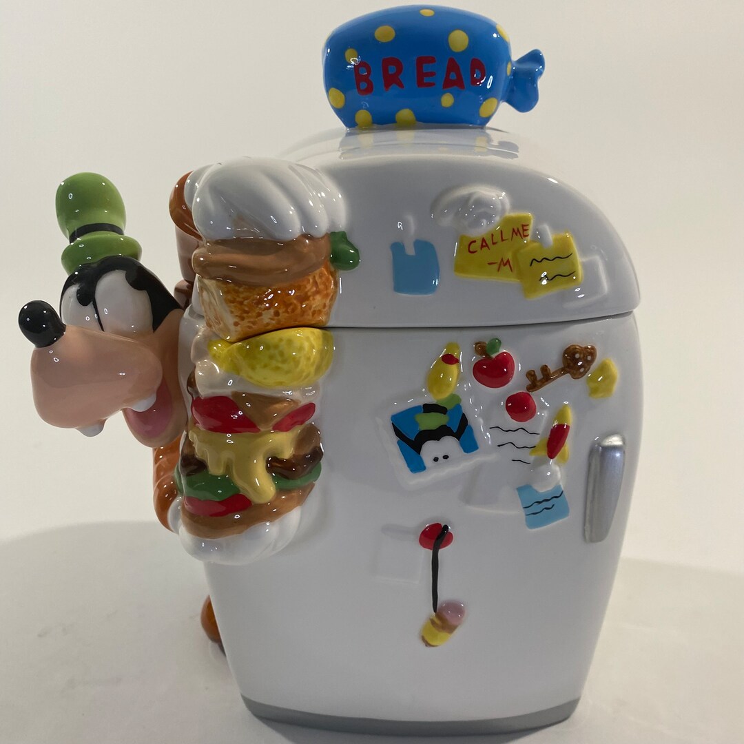 Goofy Cookie Jar Talking Refrigerator Vintage Disney Decor Etsy