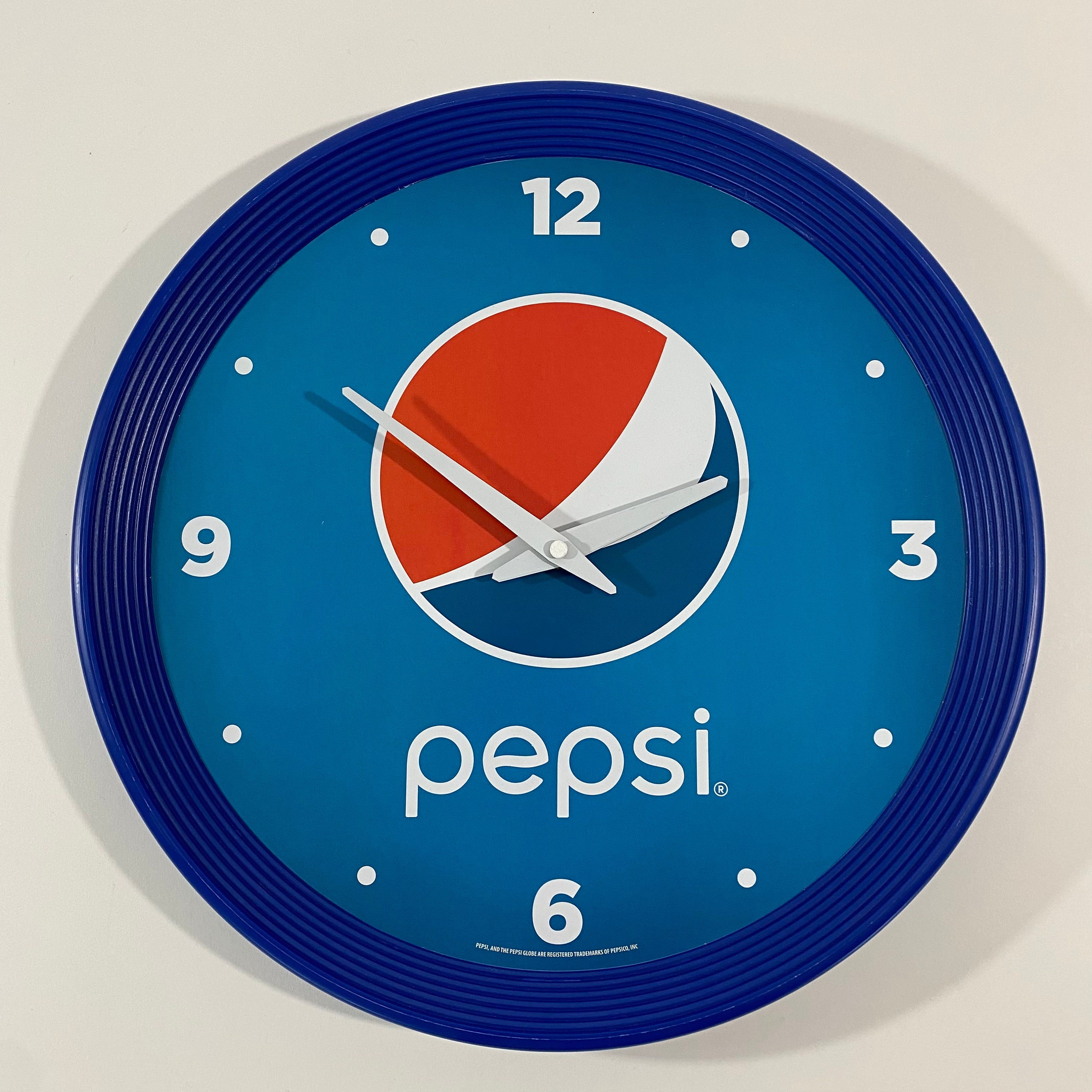 Pepsi Wall Clock 15 Pepsi Cola Restaurant Advertising Vintage Etsy