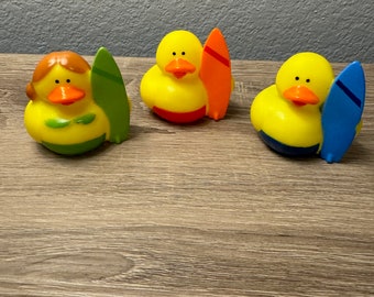 Surfer Rubber Duckies *Free gift with purchase of set!