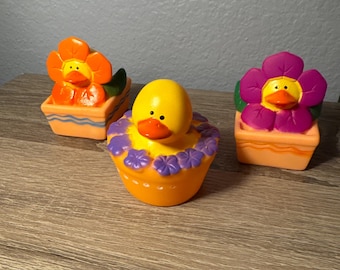 Flower Mothers Day Garden themed ducks