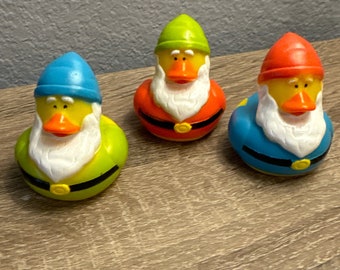 Gnome rubber duckies