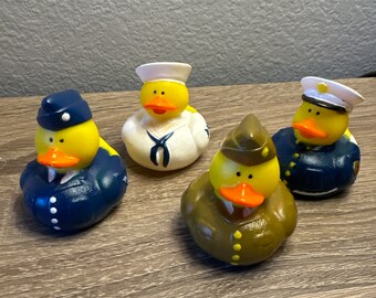 Military individual or set of 4 ducks