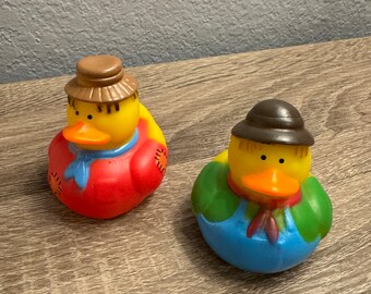 Scarecrow rubber duckies