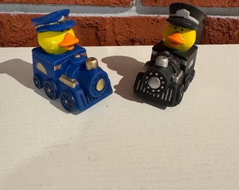 Train rubber duckies - individual or set of 2