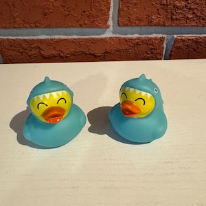 Mini Shark rubber duckies