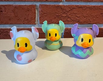 Easter Pastel rubber ducks