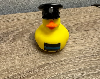 Thin Blue line Police rubber duck