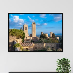 San Gimignano Town | Tuscany Wall Art | Travel Photography Italian Prints | Instant Download Travel Photography | Photos of Italy