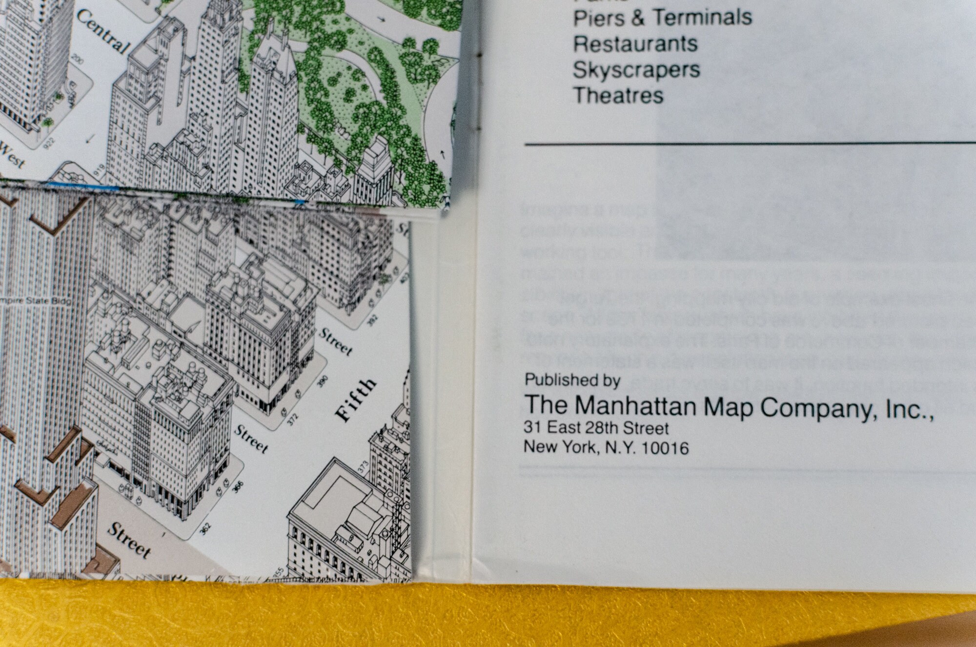 Amazon.co.jp: ニューヨーク鳥瞰図 [Map of Midtown Manhattan