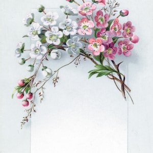 Papel papelero vintage para escribir cartas / Descarga digital imprimible / Plantilla estacionaria para bodas de invierno con flores